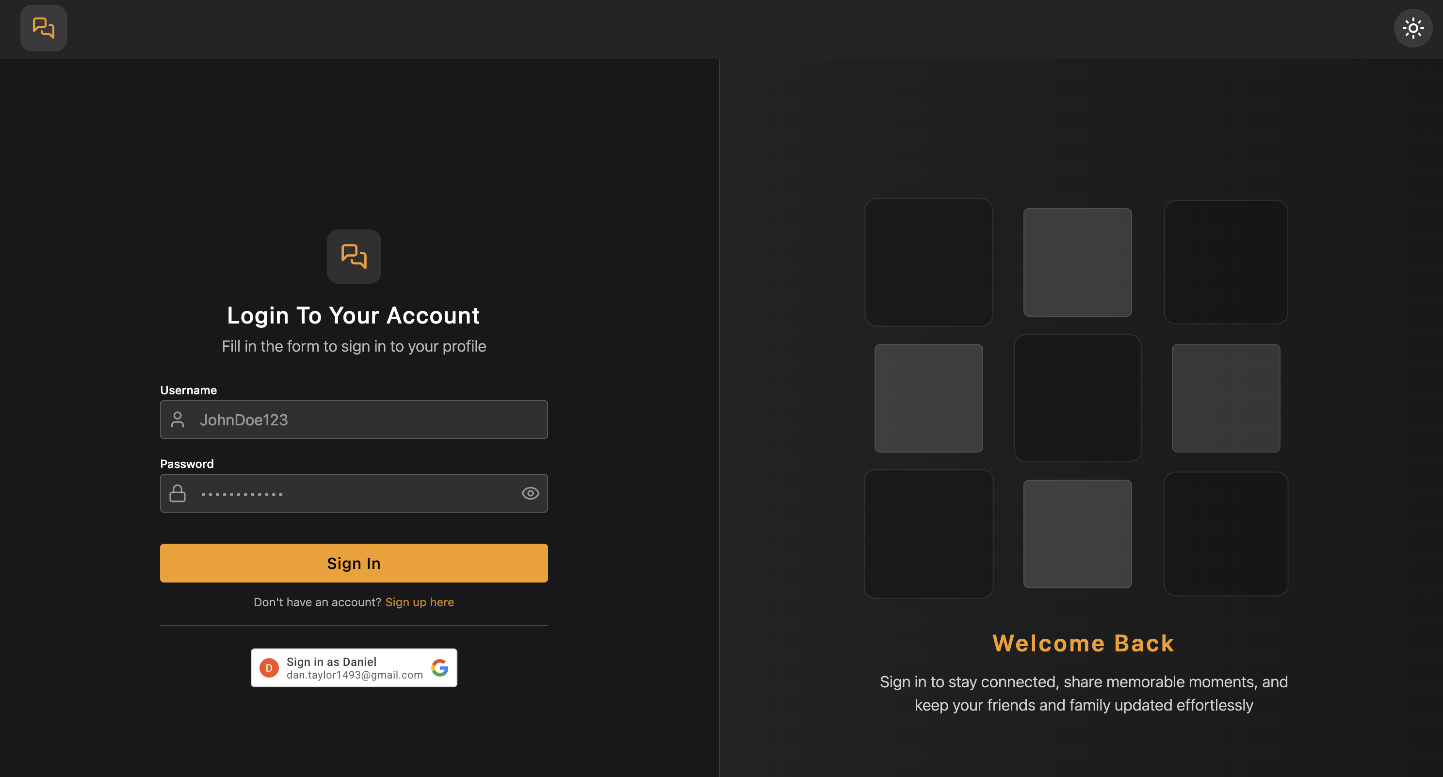 ChatApp video preview